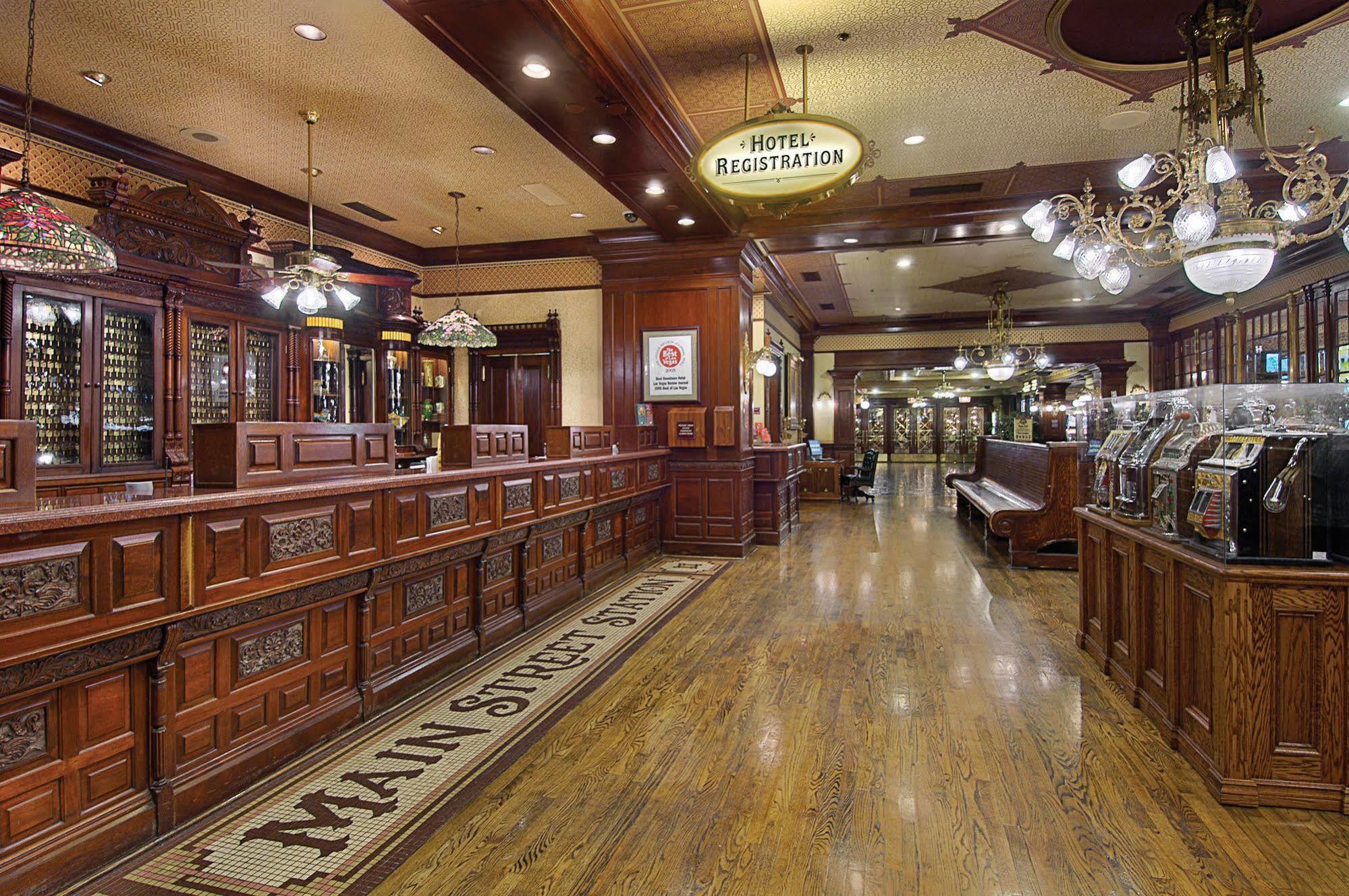 Main Street Station Casino Brewery And Hotel Las Vegas Interior foto